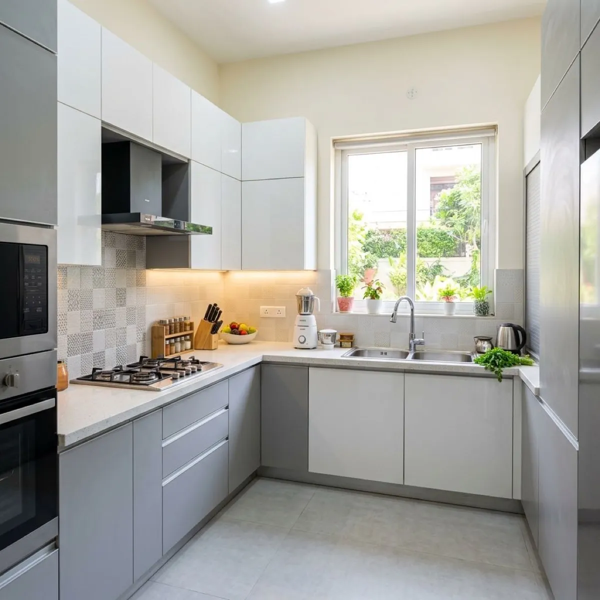 L-Shaped Kitchen