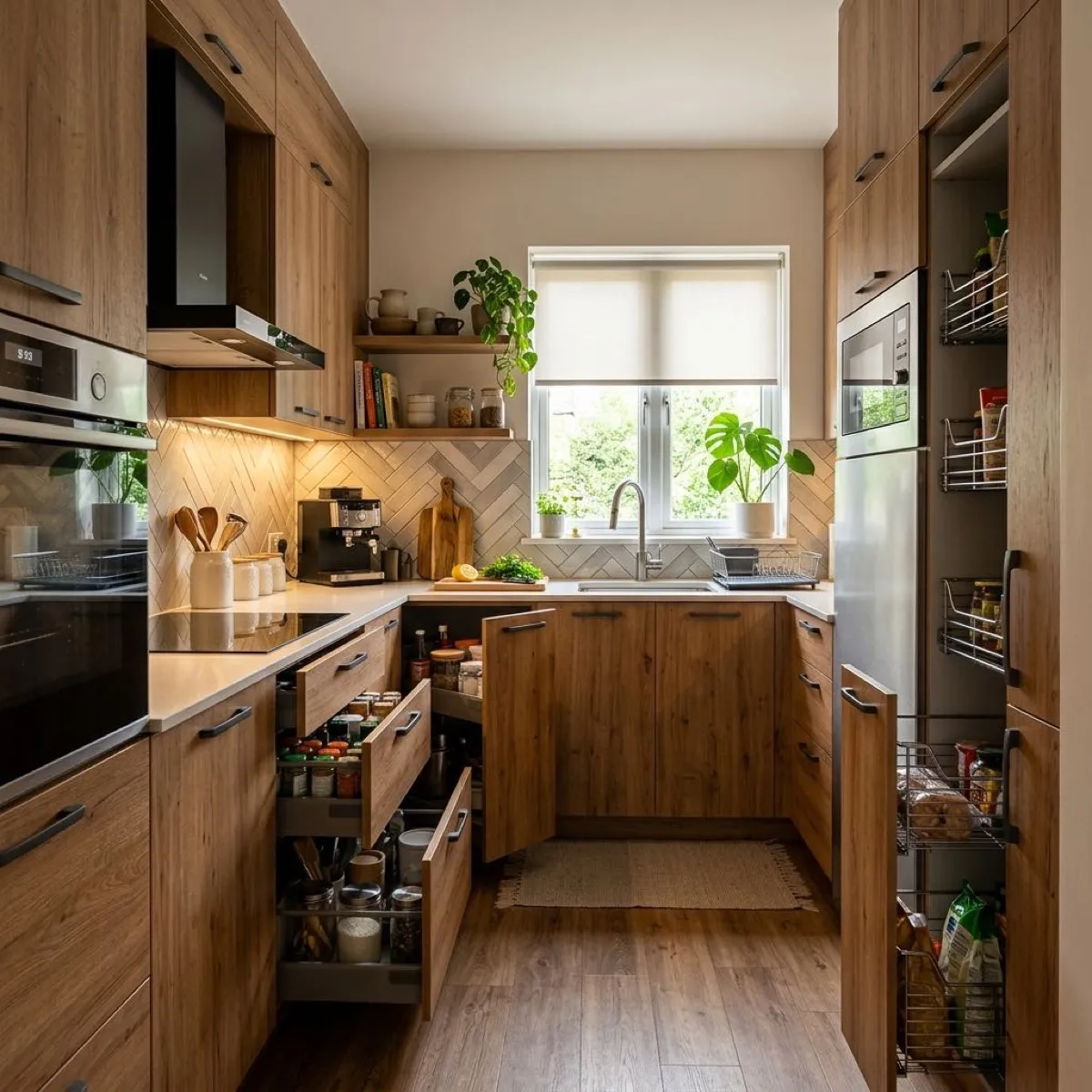 U-Shaped Kitchen